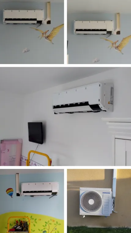 Installation de climatisation réversible multi-split à MONTREUIL, Rang-du-Fliers, C2L Pompe à Chaleur et Climatisation