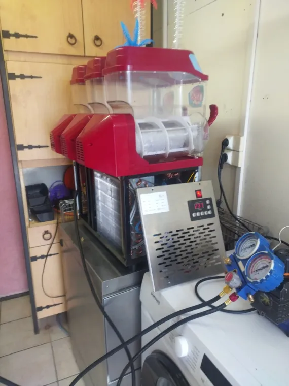 recharge en fluide après intervention