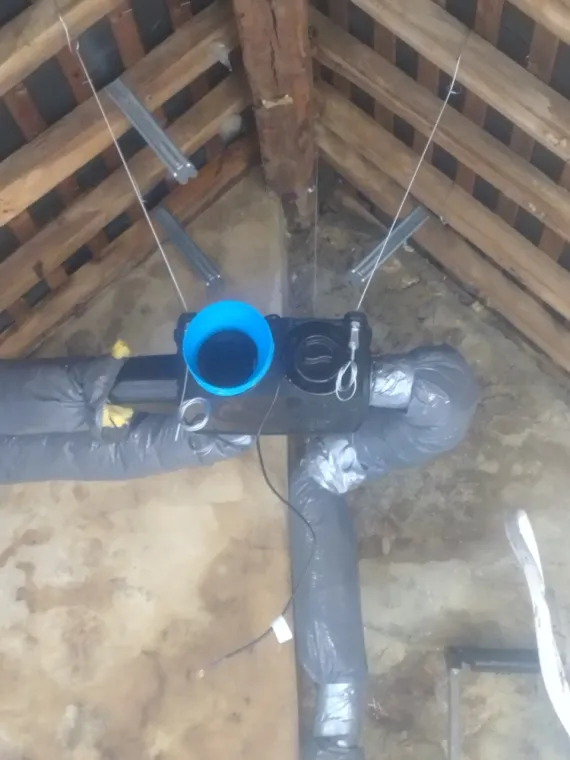 Installation d'une VMC simple flux hygro B , Rang-du-Fliers, C2L Pompe à Chaleur et Climatisation
