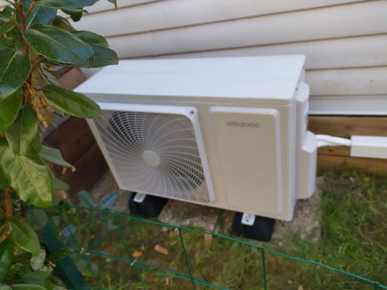 Installation et mise en service d'un mono split THERMOR dans un  mobile home à HENONVILLE, Rang-du-Fliers, C2L Pompe à Chaleur et Climatisation