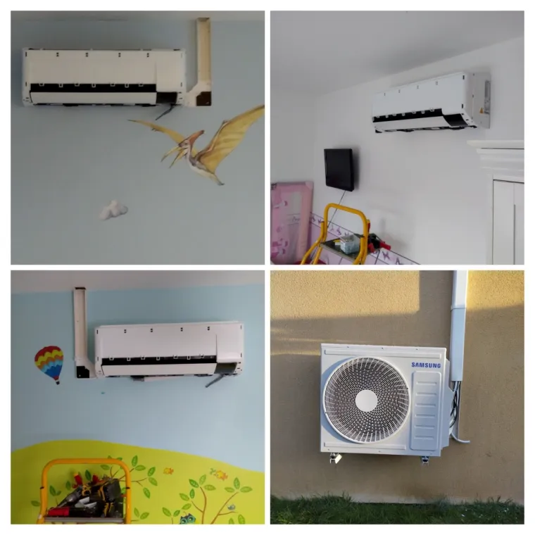 Installation et mise en service d'un multi-splits SAMSUNG Wind -free à BOULOGNE, Rang-du-Fliers, C2L Pompe à Chaleur et Climatisation