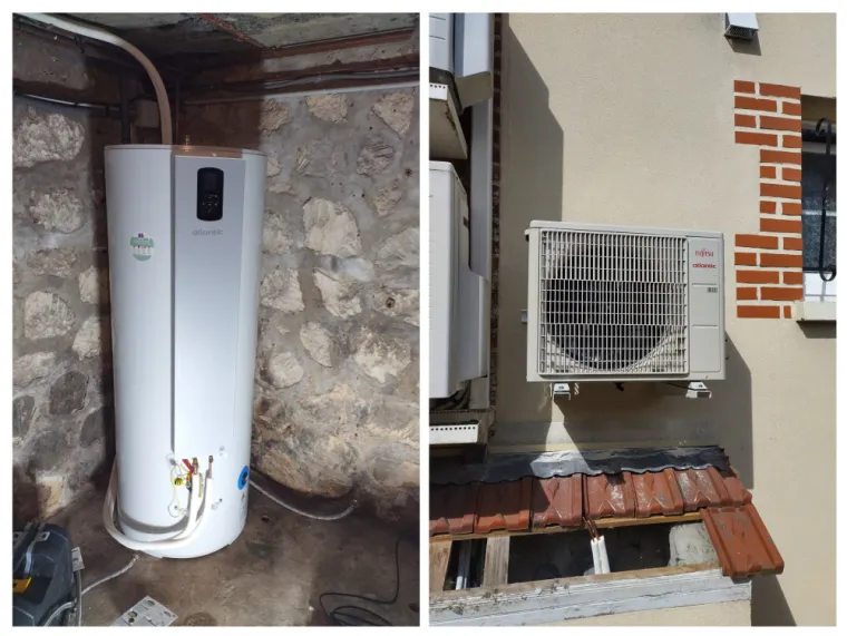 Remplacement d'un chauffe-eau par un ballon thermodynamique à BERCK, Rang-du-Fliers, C2L Pompe à Chaleur et Climatisation