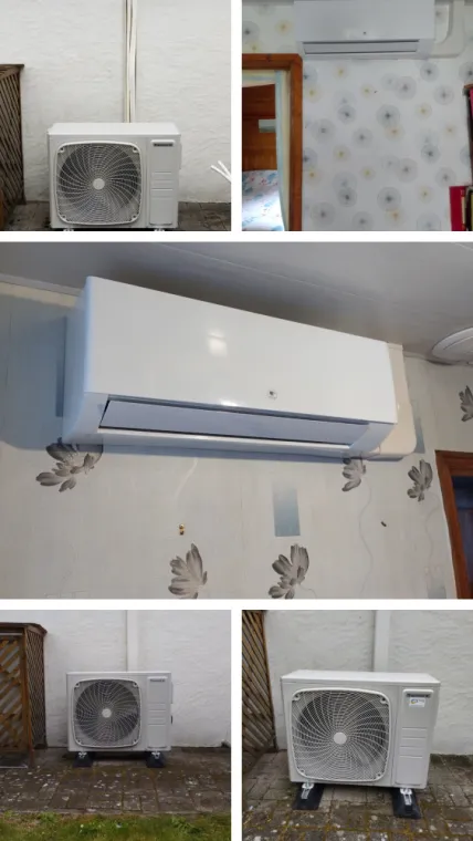 Installation et mise en service d'une climatisation réversible THERMOR multi-splits dans un pavillon à ETAPLES SUR MER, Rang-du-Fliers, C2L Pompe à Chaleur et Climatisation