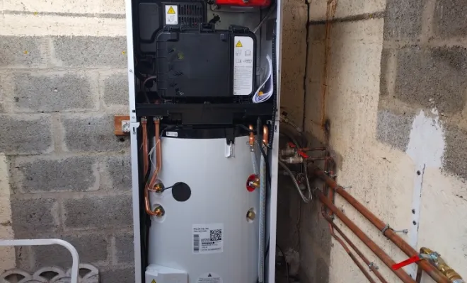 Installation et mise en service d'une pompe à chaleur air eau THERMOR Aérolia 2 Duo R32, Rang-du-Fliers, C2L Pompe à Chaleur et Climatisation