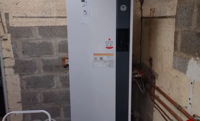 installation d'une pompe à chaleur air/eau THERMOR AEROLIA 2 , Rang-du-Fliers, C2L Pompe à Chaleur et Climatisation