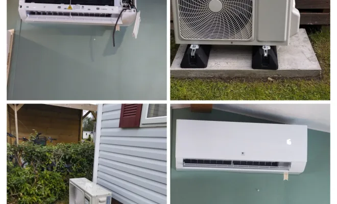 Installation de climatisation réversible pour des mobiles-homes , Rang-du-Fliers, C2L Pompe à Chaleur et Climatisation