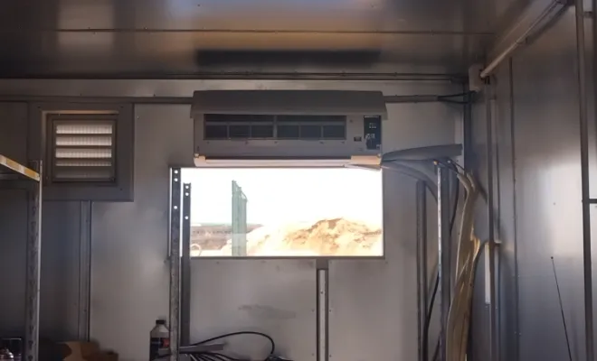 Mise en service d'un mono split ATLANTIC 3500 W KMCC dans un local technique à SAINT-CREPIN-IBOUVILLIERS, Rang-du-Fliers, C2L Pompe à Chaleur et Climatisation
