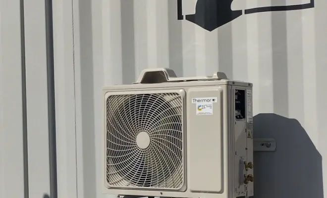 Installation et mise en service d'une climatisation réversible dans un local technique à Etaples, Rang-du-Fliers, C2L Pompe à Chaleur et Climatisation