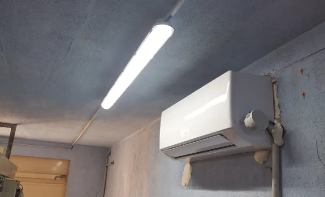 Remplacement d'une climatisation réversible Thermor  dans un local TGBT au CROTOY, Rang-du-Fliers, C2L Pompe à Chaleur et Climatisation
