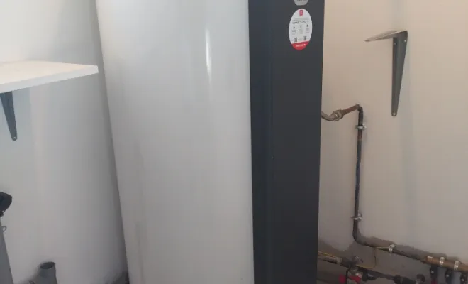 Installation et mise en service d'un ballon thermodynamique split THERMOR à BERCK, Rang-du-Fliers, C2L Pompe à Chaleur et Climatisation