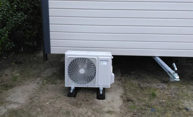 Installation et mise en service d'une climatisation réversible THERMOR Niseko dans un mobile-home à BERCK, Rang-du-Fliers, C2L Pompe à Chaleur et Climatisation