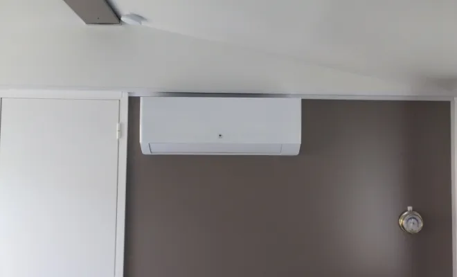 Installation et mise en service d'une climatisation réversible dans un mobile-home à CUCQ /STELLA, Rang-du-Fliers, C2L Pompe à Chaleur et Climatisation