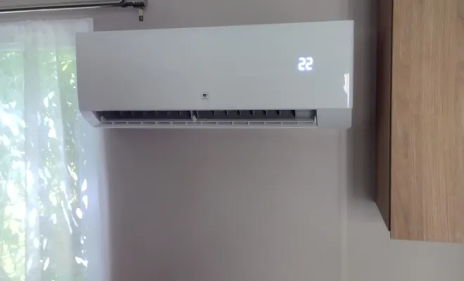 Installation et mise en service d'une climatisation réversible THERMOR Niseko dans un mobile-home à CONCHIL-LE-TEMPLE, Rang-du-Fliers, C2L Pompe à Chaleur et Climatisation