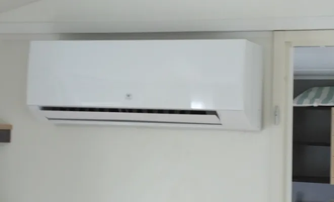 Installation et mise en service d'une climatisation réversible THERMOR Niseko dans un mobile-home à RANG-DU-FLIERS, Rang-du-Fliers, C2L Pompe à Chaleur et Climatisation