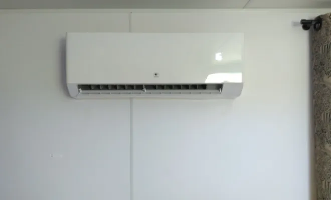 Installation et mise en service d'une climatisation réversible THERMOR Niseko dans un mobile-home à SAINTE CECILE, Rang-du-Fliers, C2L Pompe à Chaleur et Climatisation