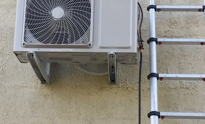 installation du groupe extérieur