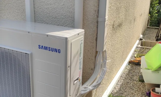Installation et mise en service d'un multi-splits SAMSUNG Wind Free à BERCK-SUR-MER, Rang-du-Fliers, C2L Pompe à Chaleur et Climatisation